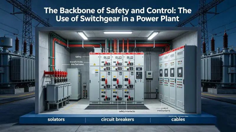 The Backbone of Safety and Control: The Use of Switchgear in a Power Plant