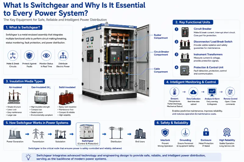 Why Is Switchgear the Key Node in Modern Power Systems?