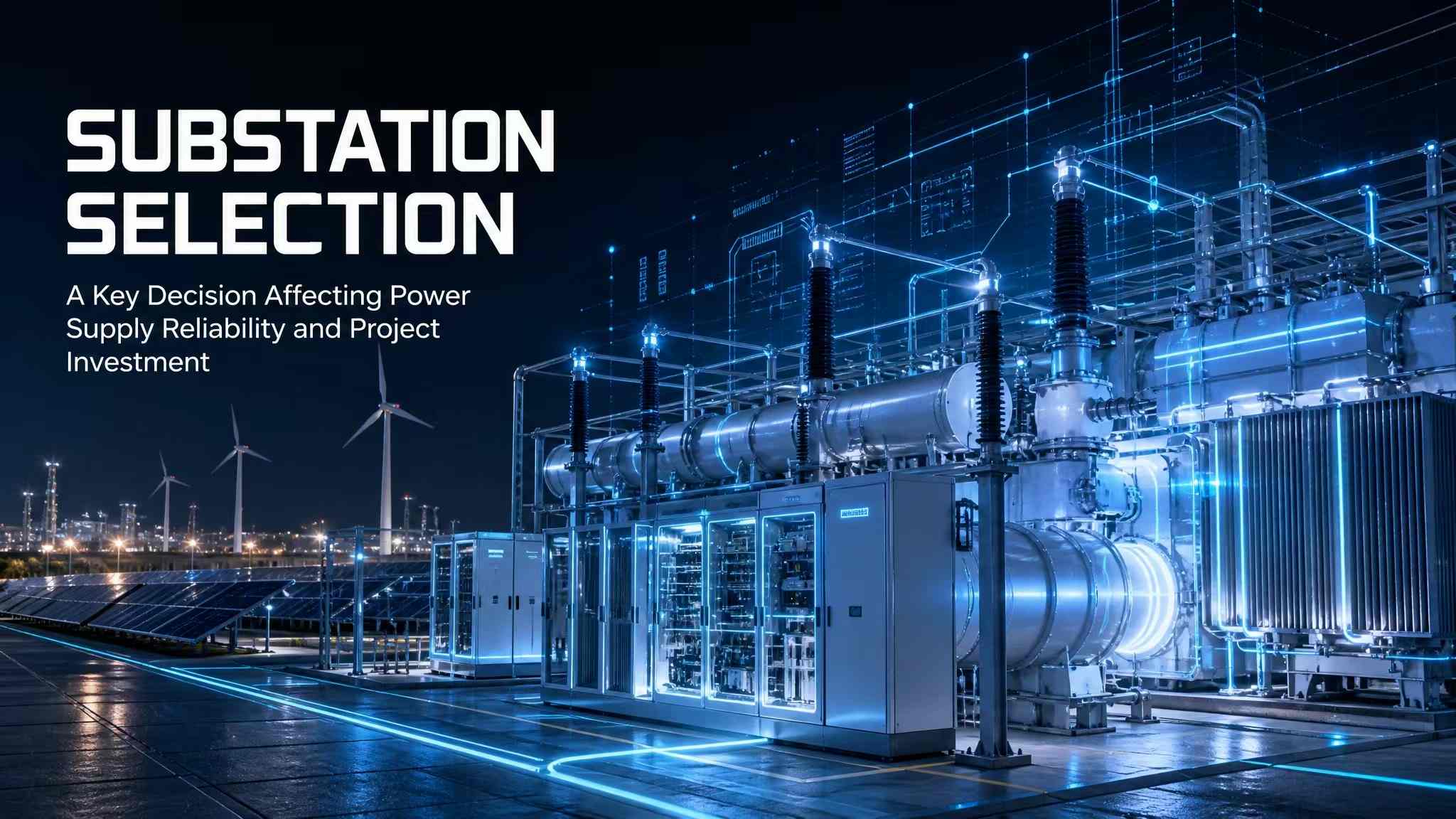 Substation Selection: A Key Decision Affecting Power Supply Reliability and Project Investment