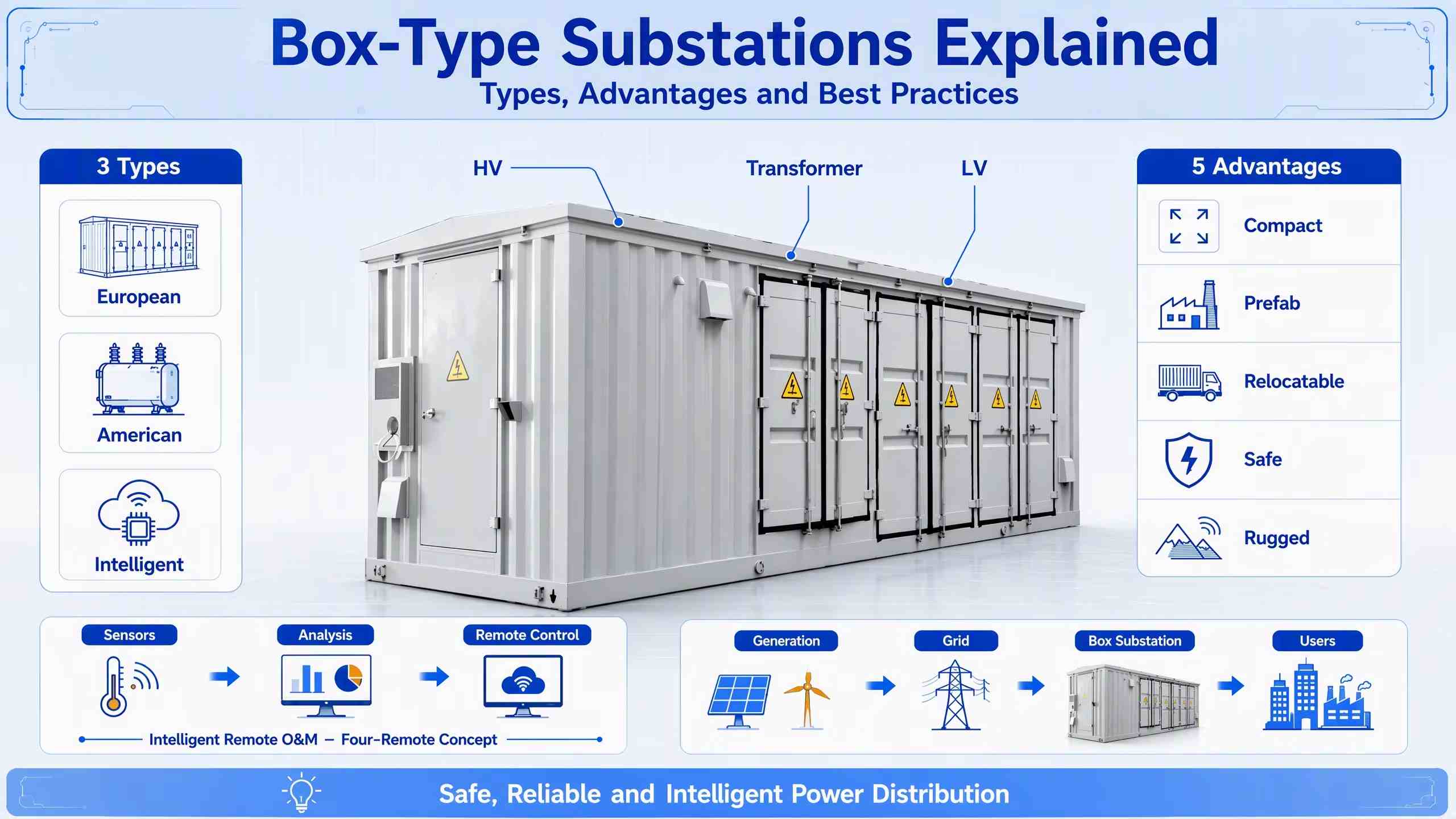 Box-Type Substations Explained: Types, Advantages and Best Practices