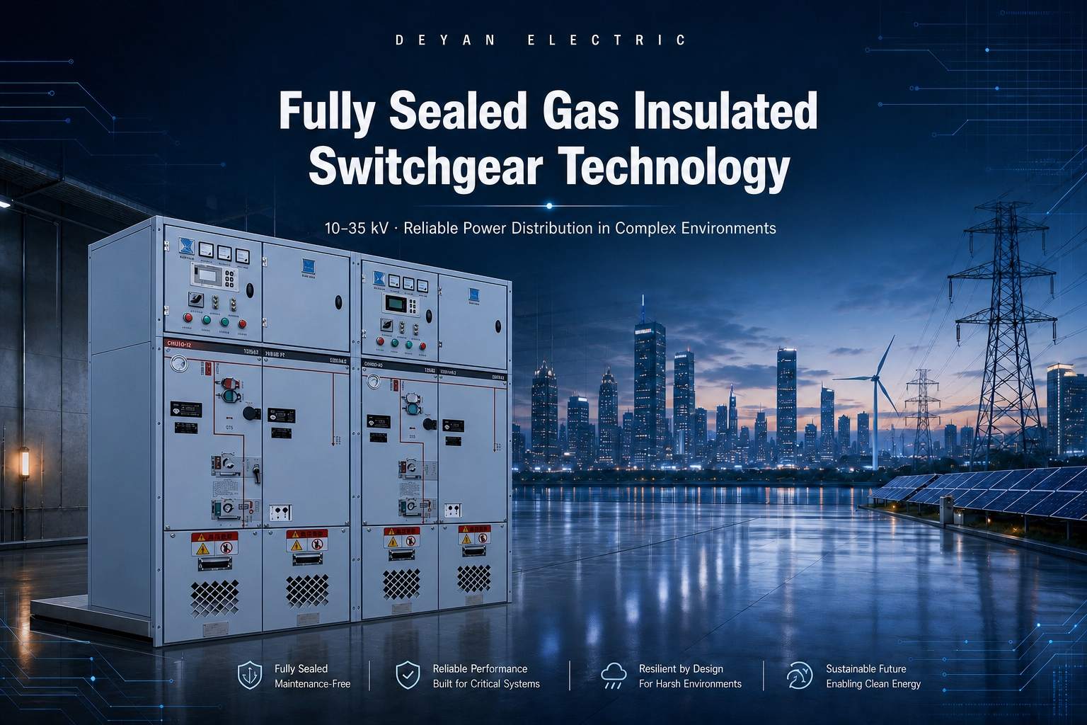 Fully Sealed Gas Insulated Switchgear Technology Empowering Reliable Power Distribution in Complex Environments