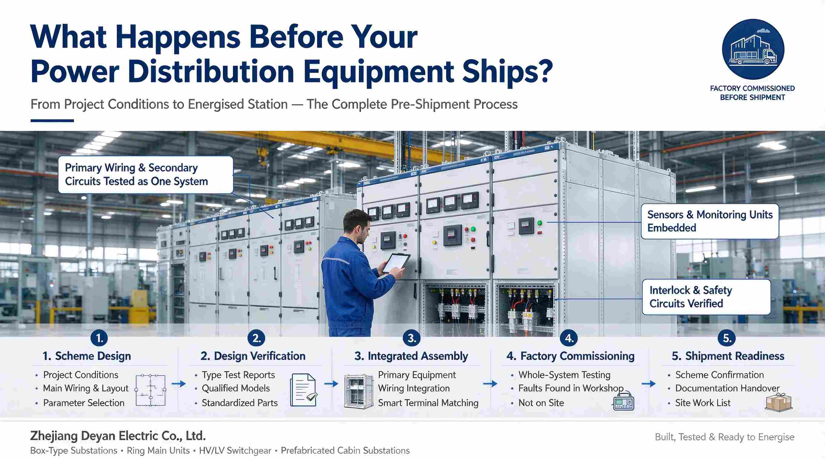 What Happens Before Your Power Distribution Equipment Ships?