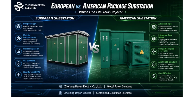 European vs American Package Substation  Which One Fits Your Project?