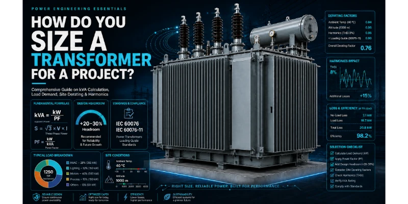 How Do You Size a Transformer for a Project?